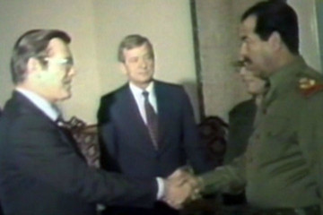 They gave Saddam the green light to attack Iran