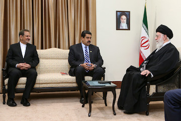Ayatollah Khamenei meets Nicolas Maduro