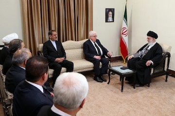 Ayatollah Khamenei receives Iraqi President