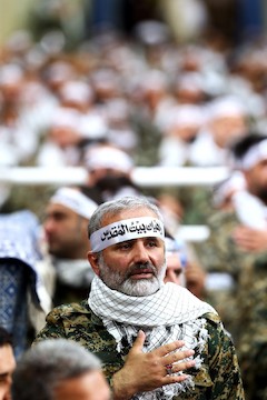 Basij commanders of the Council of Basij-e Mostazafin met with the Leader of the Revolution 