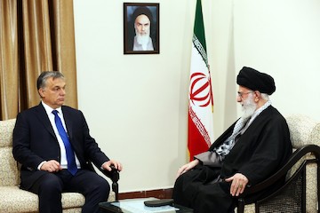 Leader of  the Revolution met with the Hungarian Prime Minister