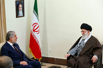 Chief Executive Officer of Afghanistan meets with the Leader