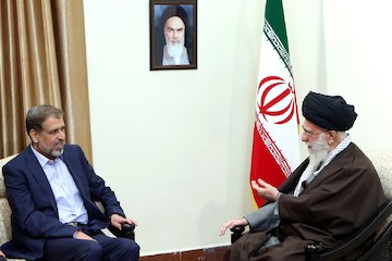 Leader meets with Ramadan Abdullah, the head of the Palestinian Islamic Jihad movement