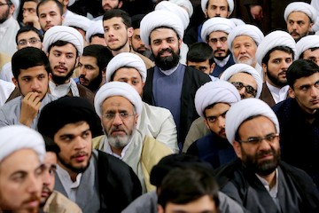 Seminary Teachers and Students from Tehran Province met with Ayatollah Khamenei