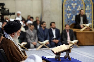 Participants in the Int'l Quranic Competition met with Ayatollah Khamenei