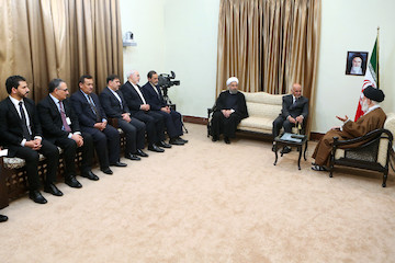 President of Afghanistan met with Ayatollah Khamenei 