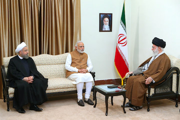 Indian Prime Minister met with Ayatollah Khamenei