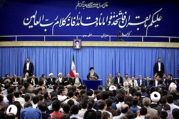 Ayatollah Khamenei at annual Ramadan Quranic meeting