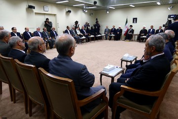 Leader met with President and cabinet members