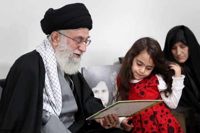Leader met with martyred nuclear scientist family