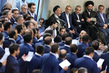 Meeting with thousands of Iranians
