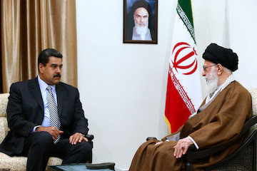  Ayatollah Khamenei meets with Nicolás Maduro