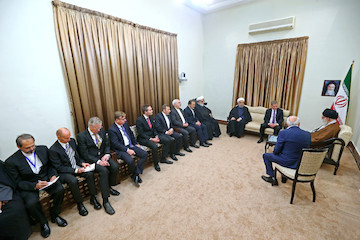 Finnish President met with Ayatollah Khamenei
