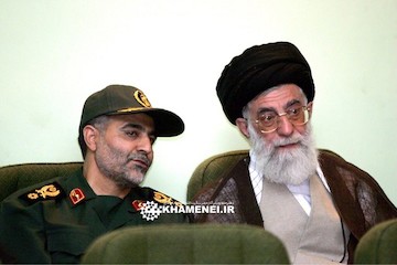 Imam Khamenei and Maj. Gen. Soleimani