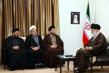Sayyed Ammar Al-Hakim met with Ayatollah Khamenei