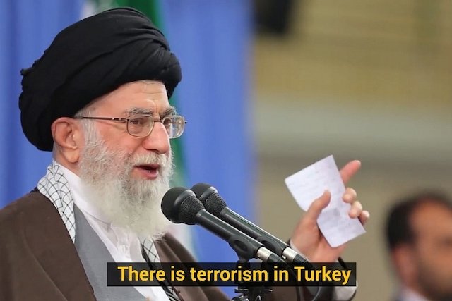 Ayatollah Khamenei Syria Turkey