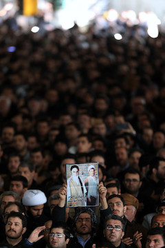 Ayatollah Khamenei led funeral prayer for Hujatul-Islam Rafsanjani