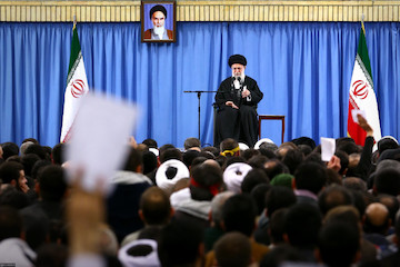 People of East Azerbaijan province met with Ayatollah Khamenei