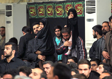 The first evening of mourning ceremony on martyrdom of Hazrat Fatima Zahra (pbuh)