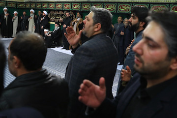 Third night of mourning ceremony for Hazrat Fatima 