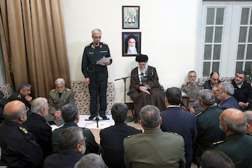 Senior Commanders of Armed Forces meet with Imam Khamenei
