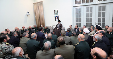 Senior Commanders of Armed Forces meet with Imam Khamenei