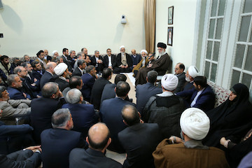 Government officials Norooz meeting with Ayatollah Khamenei