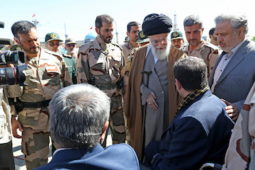 Ayatollah Khamenei attended IRGC cadets' graduation ceremony