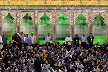 The mourning ceremony on the 28th demise anniversary of Imam Khomeini (r.a)