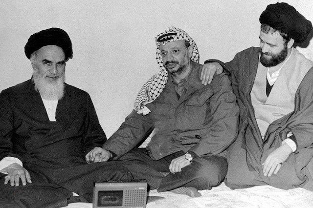 Imam Khomeini Yasser Arafat Palestine