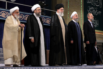 Imam Khamenei Endorses the President Hassan Rouhani 