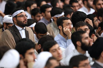 Seminary Students of Tehran Province Meet with Ayatollah Khamenei