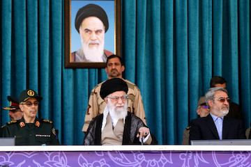 Ayatollah Khamenei attended graduation ceremony at Police Academy