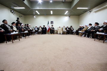 The chairman and members of the Assembly of Experts met with Ayatollah Khamenei 