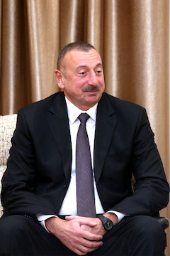 The President of Azerbaijan met with the Leader of the Revolution