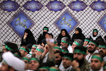 Basij commanders and forces met with Ayatollah Khamenei