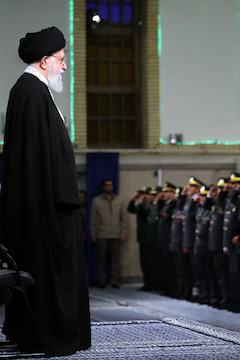 Air Force commanders met with Ayatollah Khamenei