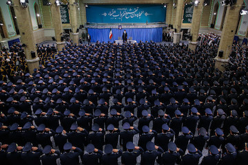 Air Force commanders met with Ayatollah Khamenei
