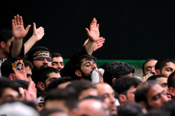 The first evening of mourning ceremony on martyrdom of Hazrat Fatima Zahra (pbuh)