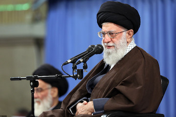 Muslim states’ ambassadors to Iran meeting with Imam Khamenei on Eid al-Mab’ath