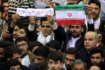 Ayatollah Khamenei met with teachers and university staffs on Teachers Week