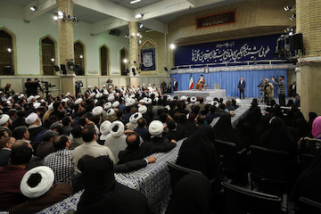 Participants of Congress on Islamic Sciences met with Ayatollah Khamenei