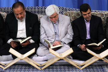 Quran reciters met with Ayatollah Khamenei