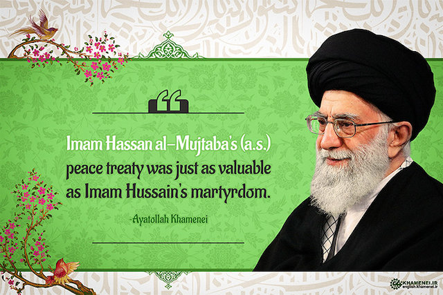 Imam Hassan's(a.s.) peace treaty was just as valuable as Imam Hussain's martyrdom