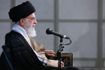 Ayatollah Khamenei's Dars-e Kharij session