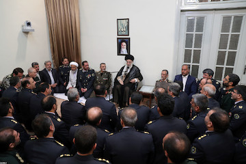 Meeting with commanders and staff of Iran's Army Air Defense Base
