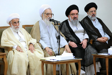 Members of the Assembly of Experts met with Ayatollah Khamenei