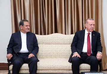Turkish President, Mr. Erdogan meets with Ayatollah Khamenei