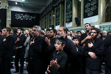 Ayatollah Khamenei attends the fifth Muharram mourning ceremony of 2018