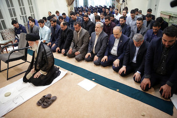 A group of medal winners met with Ayatollah Khamenei